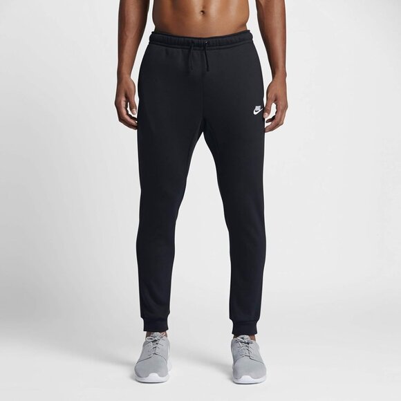 Nike Men's Black Drawstring Sportswear Club Fleece Casual Jogger Pant Size L - Picture 1 of 7